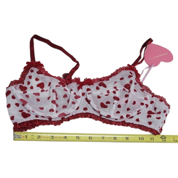 Sugar Thrills Mesh Heart Bralette - Picture 6 of 7